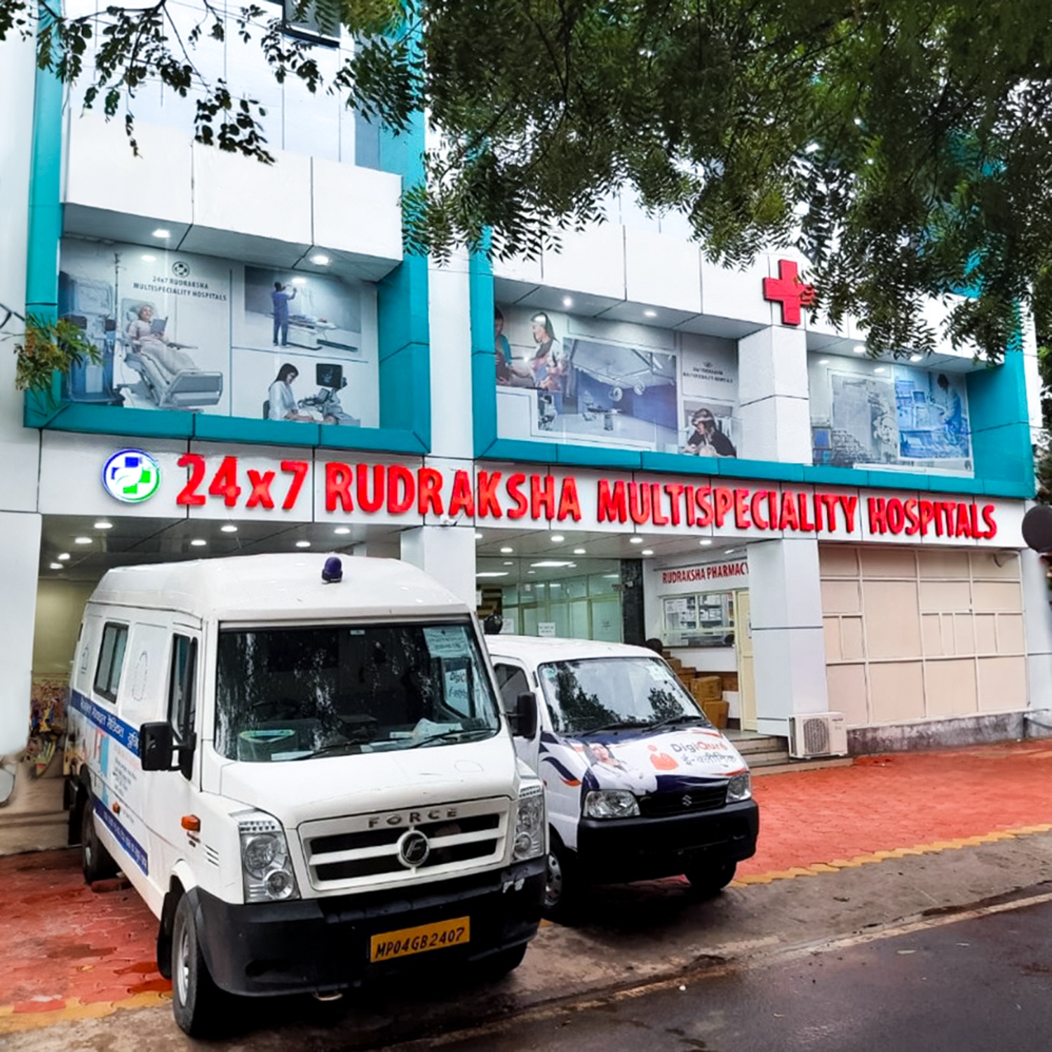 Expert healthcare professionals at Rudraksha Multispeciality Hospitals in Bhopal